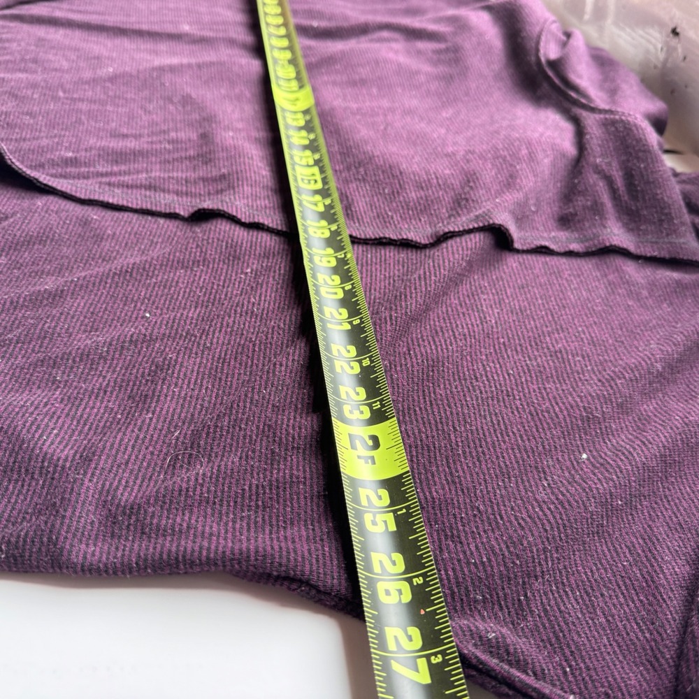 Calvin Klein Performance Cowl Neck Pullover Women XL Purple Stretch Athleisure - Picture 11 of 11